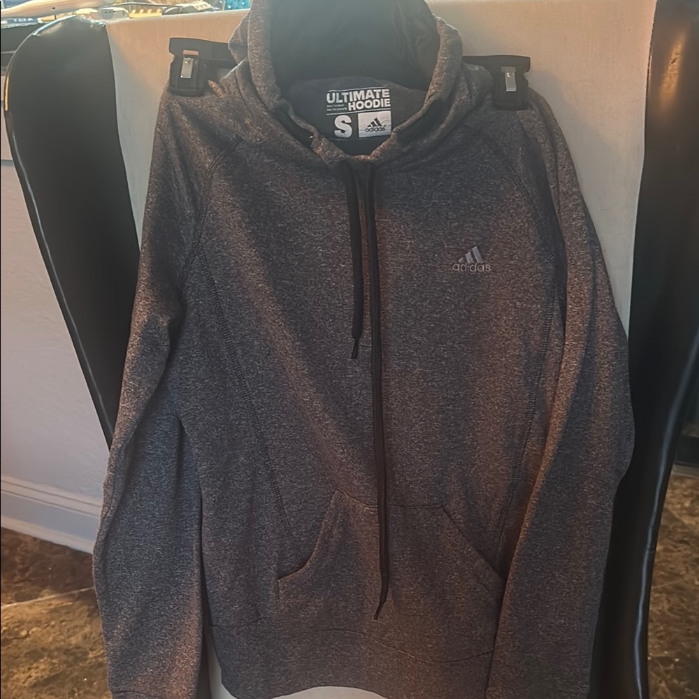 Adidas Gray Ultimate Hoodie